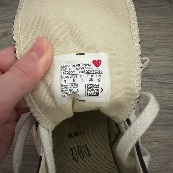 Converse comme des garcons polka dot - Picture 5 of 6